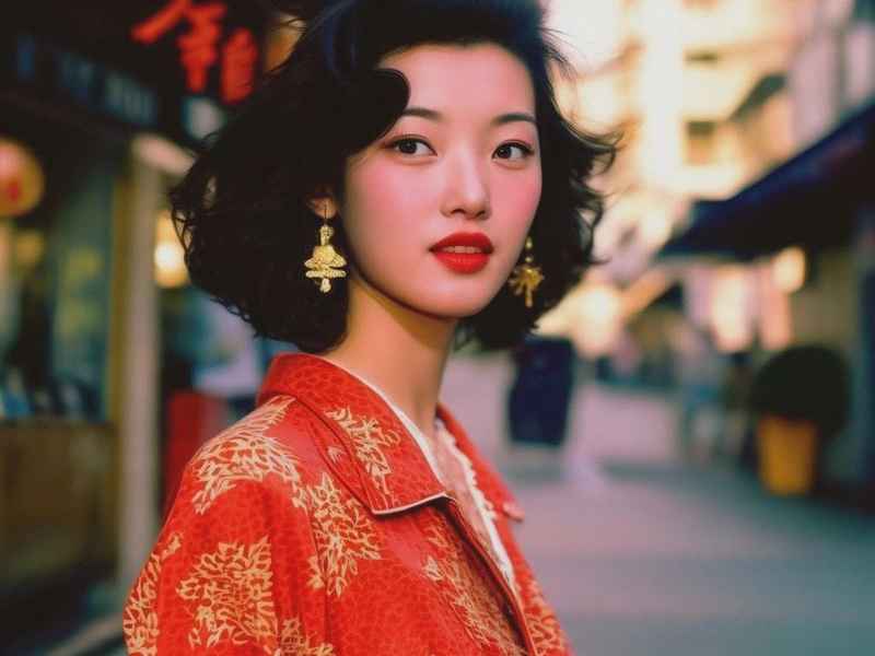 港风复古画报女郎、美式复古画报女郎