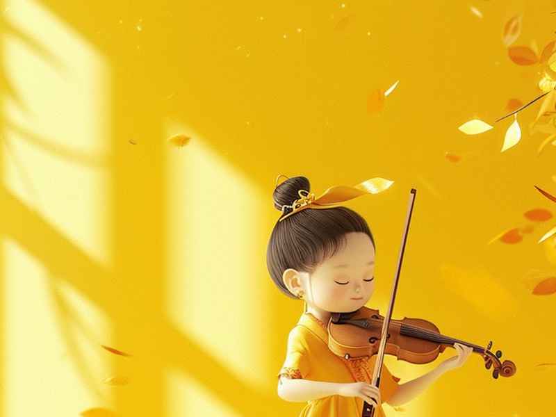 故事梨子小提琴图片，故事梨子小提琴图片简笔画