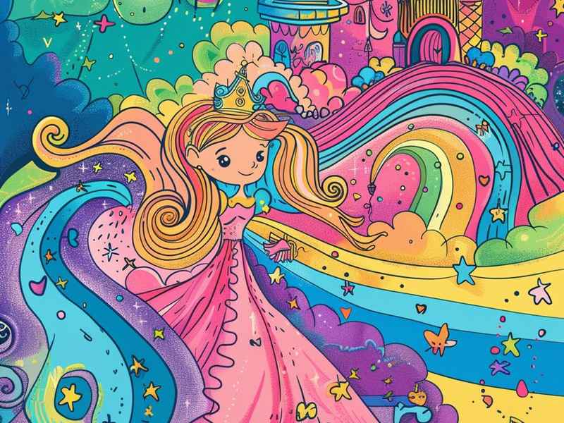 格林童话故事绘画作品、格林童话儿童画作品