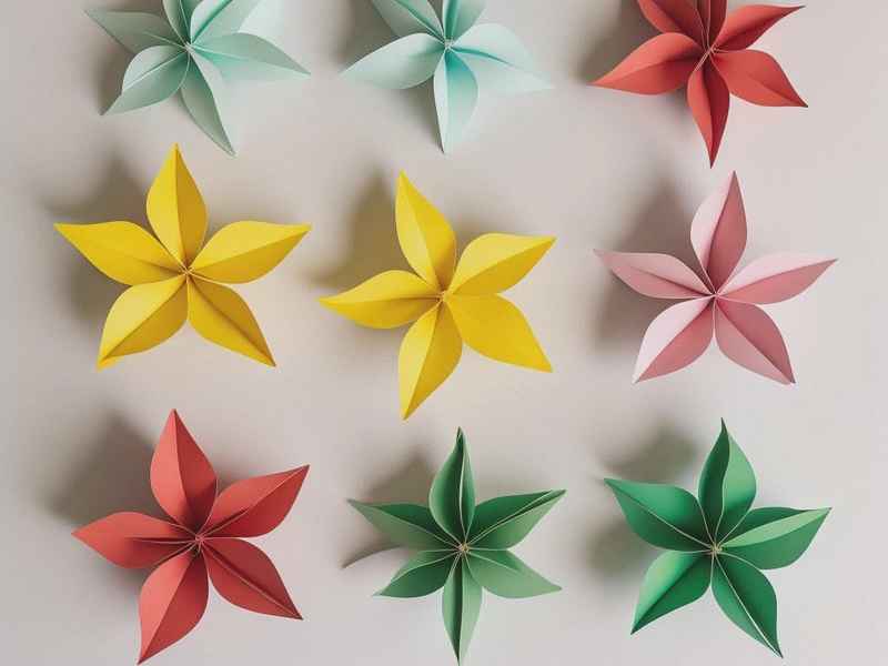 儿童折星星1-9岁；儿童折星星1-9岁怎么折