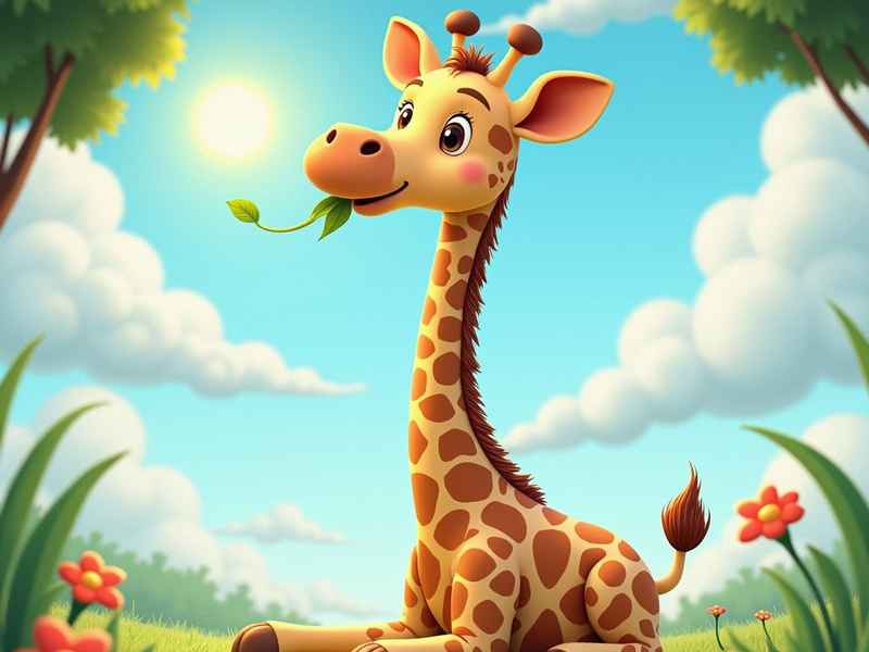 故事大全 睡前故事长颈鹿、故事大全 睡前故事长颈鹿和小鹿