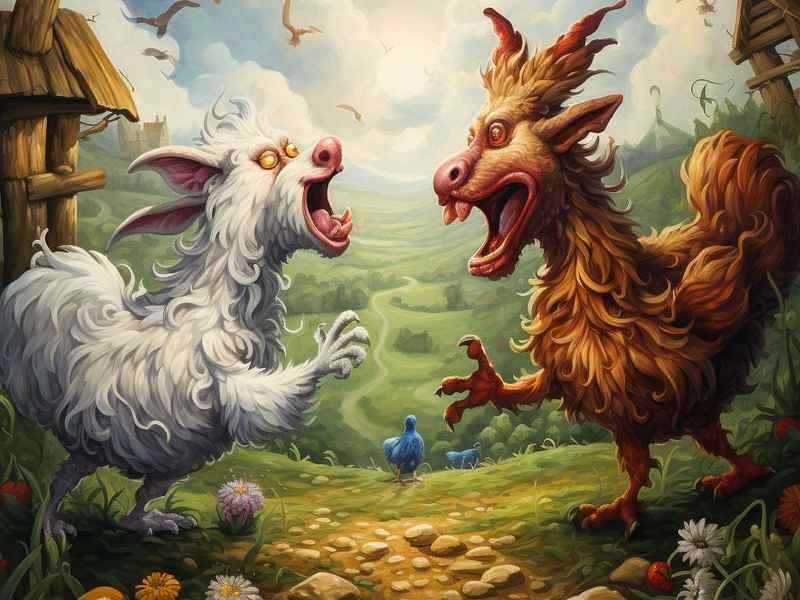 母鸡的童话故事、母鸡的寓言故事