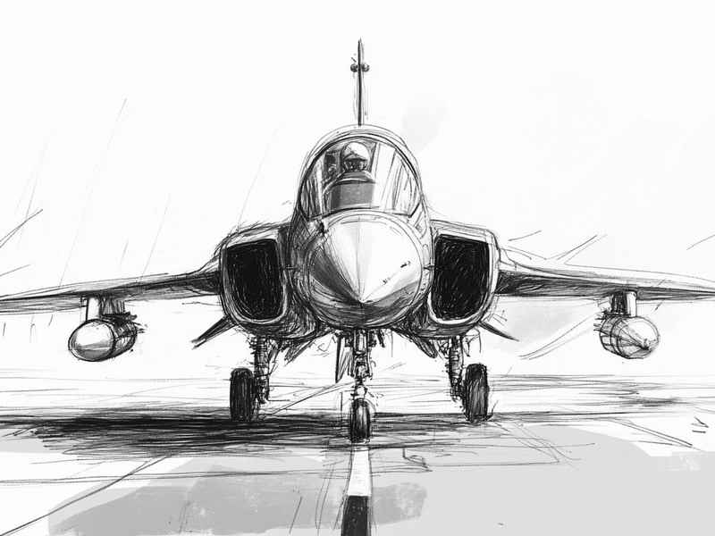 关于战斗机的素描画 关于战斗机的素描画怎么画