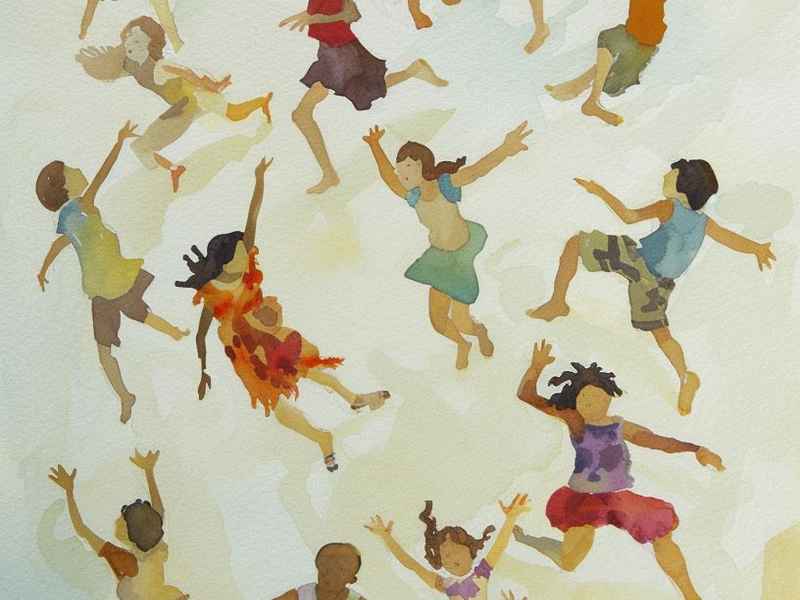 六一儿童节幼儿园表演踏浪 幼儿园六一舞蹈踏浪