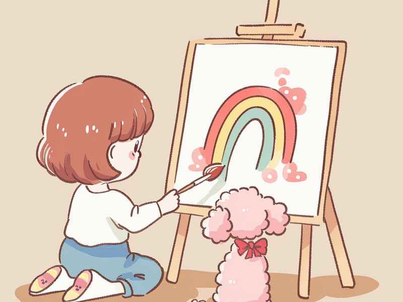 美术小故事简笔画（美术小故事简笔画图片）