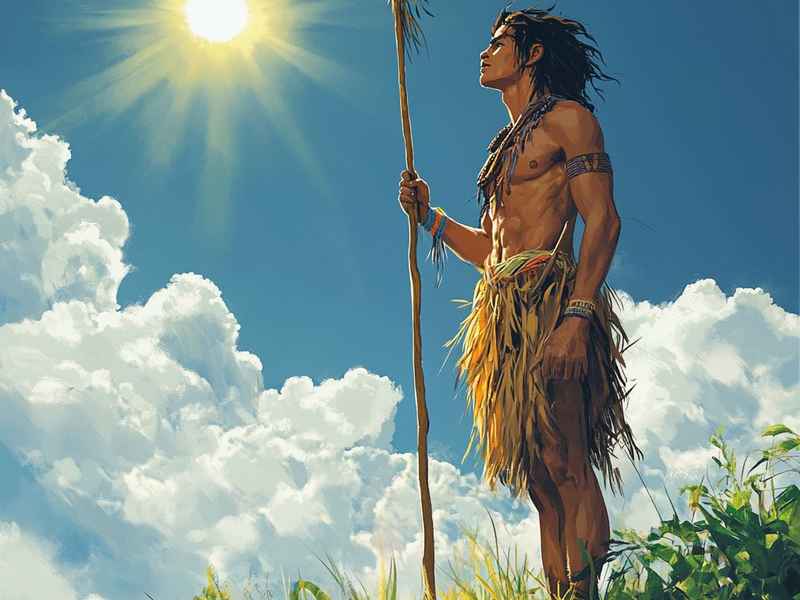 夸父逐日的故事简单（夸父逐日的故事简单50字）