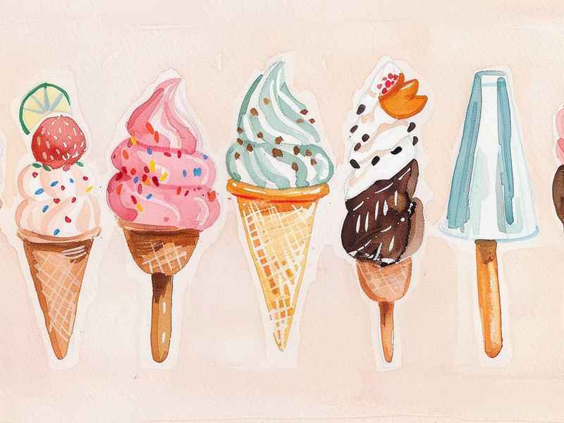 关于冰淇淋绘本故事（关于冰淇淋绘本故事大全）