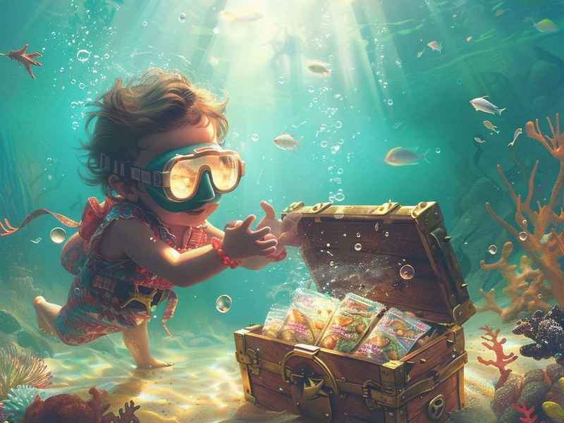 海底寻宝藏的儿童故事，海底寻宝小故事