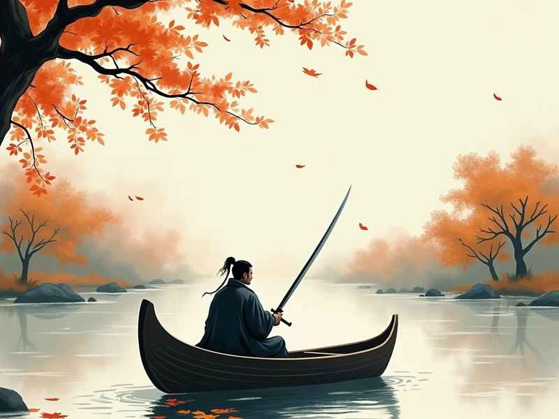 刻舟求剑寓言故事及寓意（刻舟求剑寓言故事及寓意是什么）