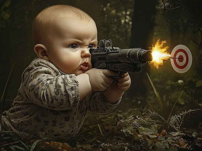 关于枪的幼儿故事 关于枪的幼儿故事简短