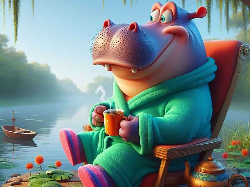 河马看牙医的故事 河马看牙医的故事原文