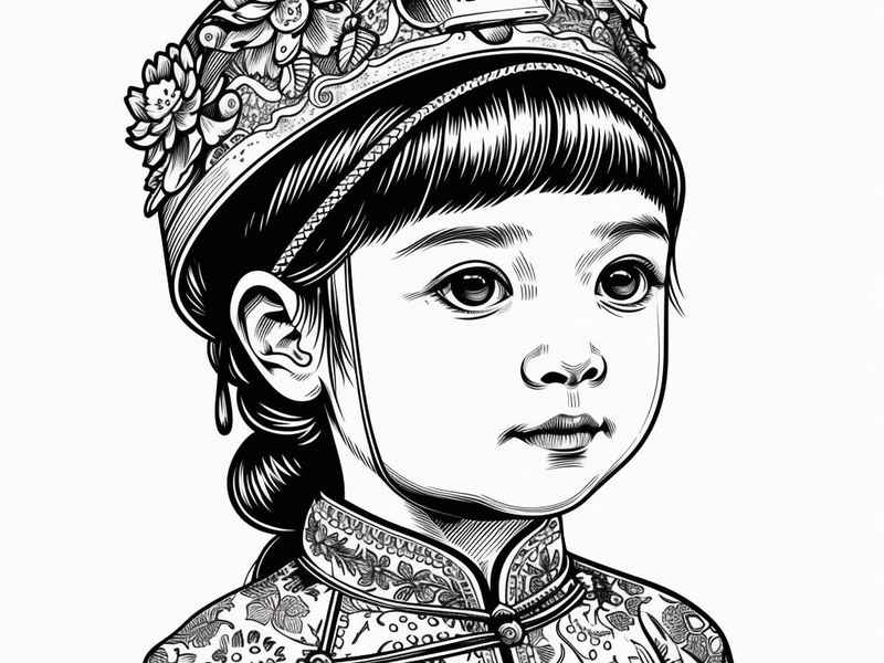 历史人物绘画儿童画（历史人物绘画集）