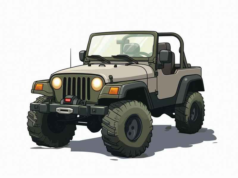 儿童越野车变身故事（儿童越野车简笔画图片大全）