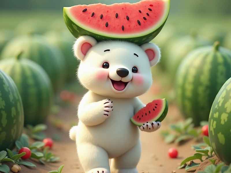 懒熊买西瓜续写300字、懒熊买西瓜的故事续写200字