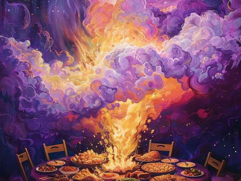 关于晚餐的故事；关于晚餐的故事简短