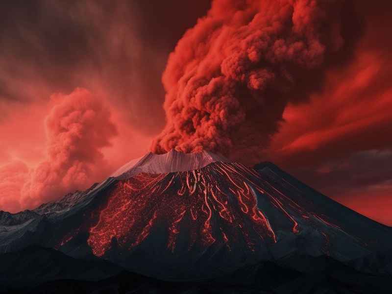 火山爆发的视频大全；火山爆发视频大全观看爸爸的简笔画