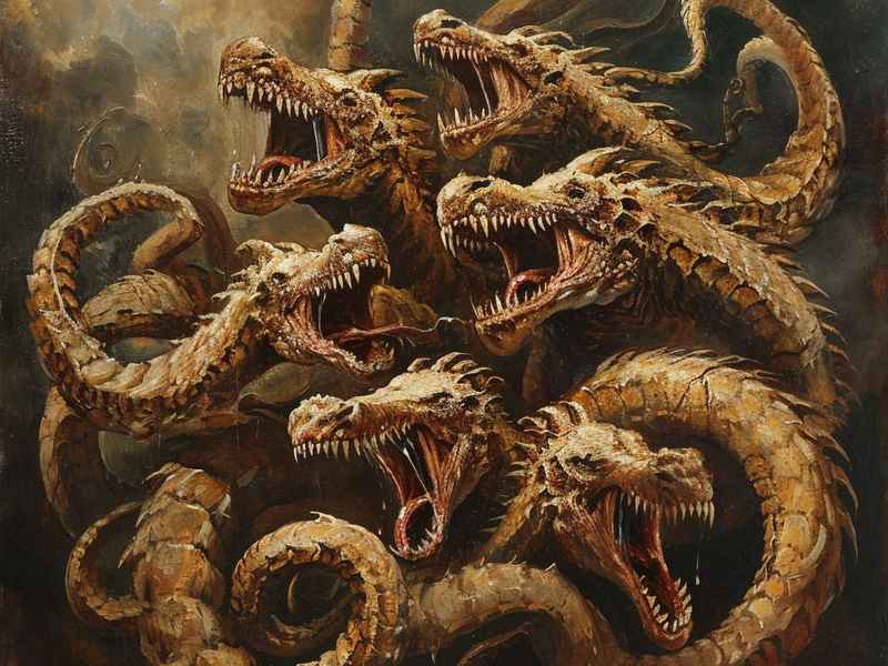 九头蛇的神话故事（九头蛇的神话故事视频）