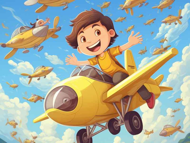 航空小故事、航空小故事绘画