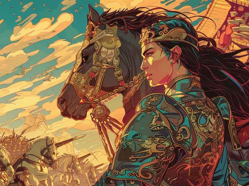 木兰从军的故事原文、木兰从军的故事原文及翻译