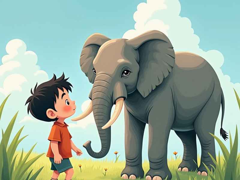 故事《盲人摸象》 盲人摸象故事绘本