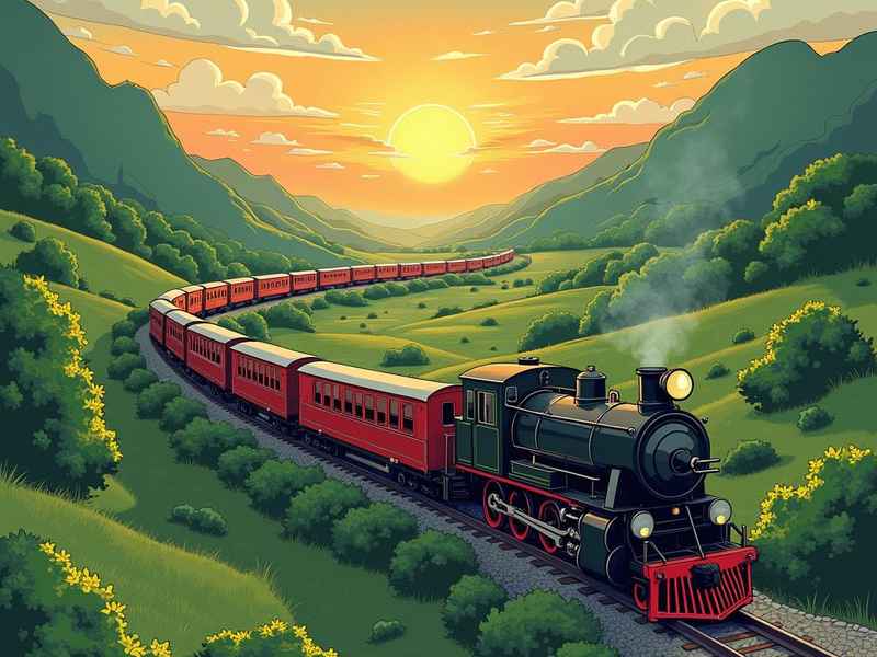 火车上山的儿童故事 火车上面的小故事