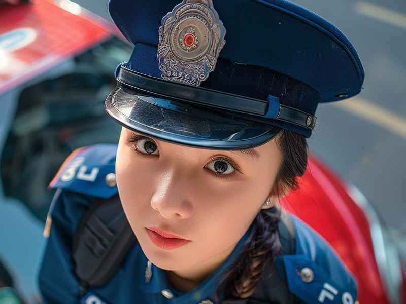 晶晶姐姐的图片 播放晶晶姐姐开消防车的图片