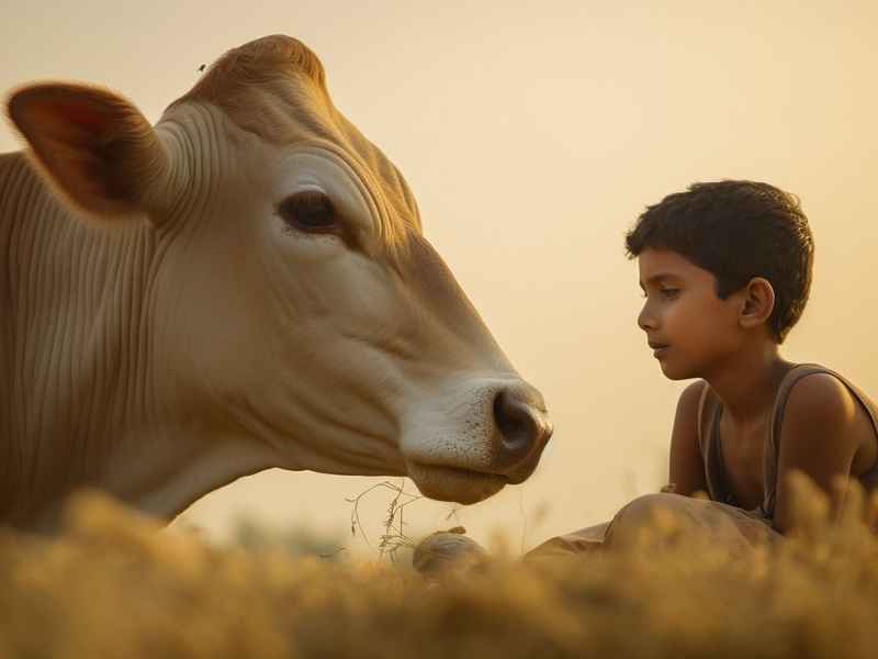 民间故事放牛娃的故事，放牛娃的民间传奇故事