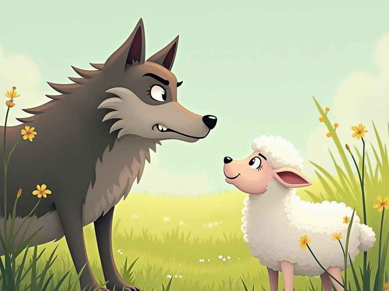 狼和小羊儿童经典故事推荐（少儿故事狼和小羊）