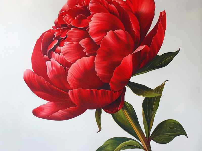 牡丹图故事、牡丹图的故事