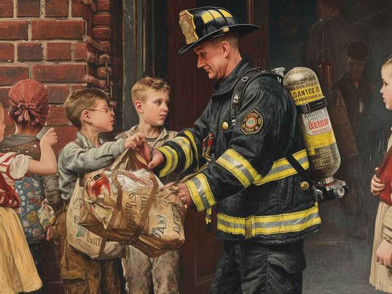 儿童着火应急故事 - 火灾的幼儿故事