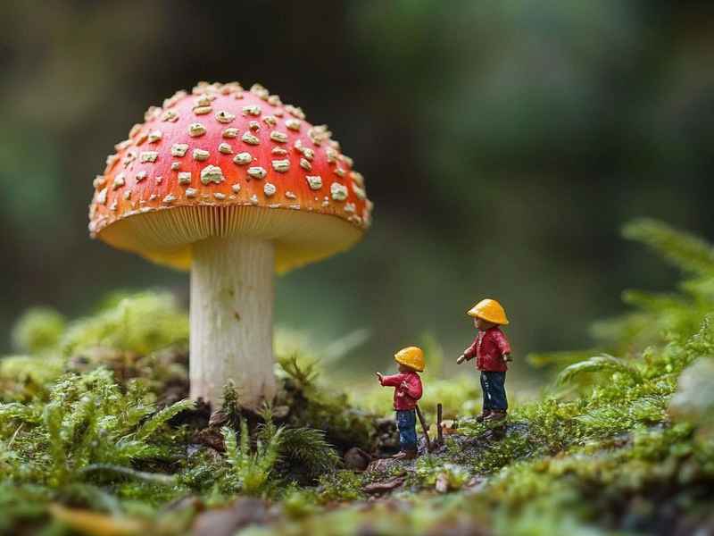 两个小蘑菇故事、两个小蘑菇故事梗概