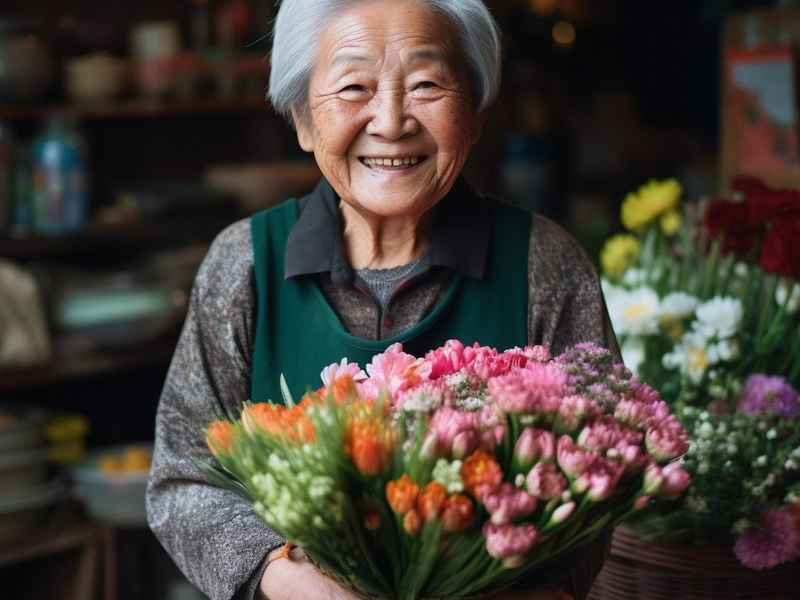 花婆婆故事，花婆婆故事的全文
