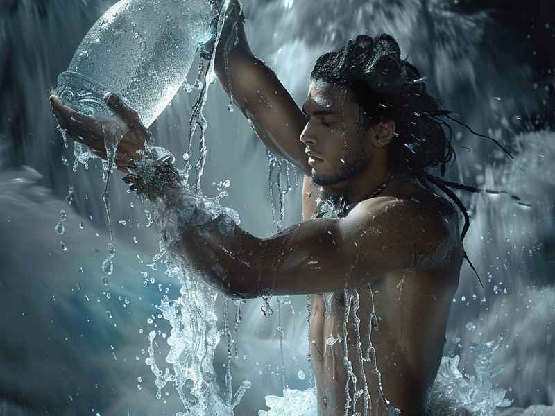 仿照大禹治水写一个神话故事，仿照大禹治水写一个神话故事300字