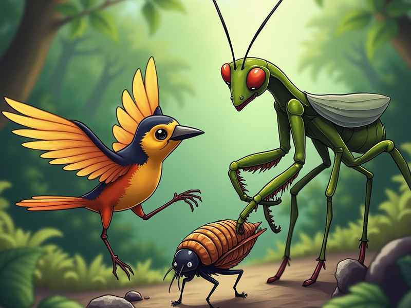 昆虫学校儿童故事 - 昆虫学校的故事