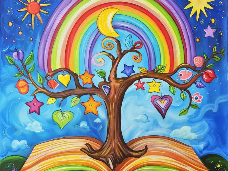 关于故事的画画作品 - 关于故事的画画作品简单