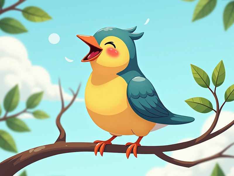 懒惰的小鸟儿童故事 幼儿故事懒惰的小鸟