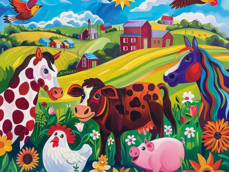 关于农场的儿童简短故事（关于农场的幼儿故事）