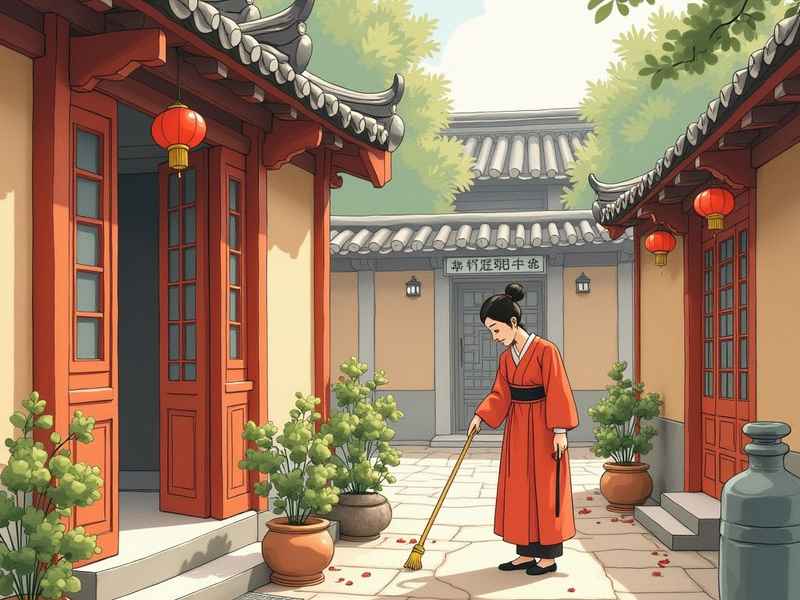 梁上君子儿童成语故事插画、成语梁上君子的故事