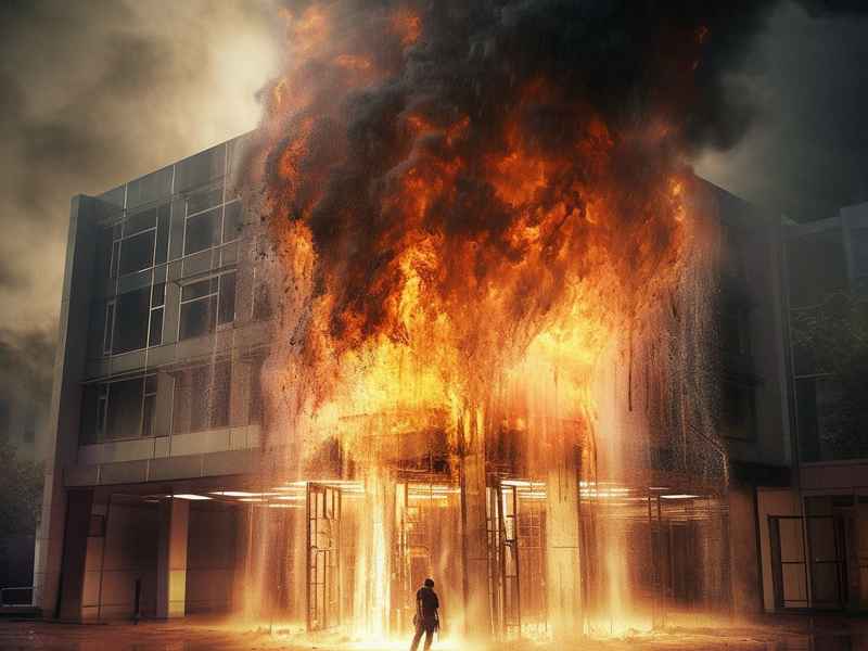 商场火灾事故视频、商场火灾事故视频播放