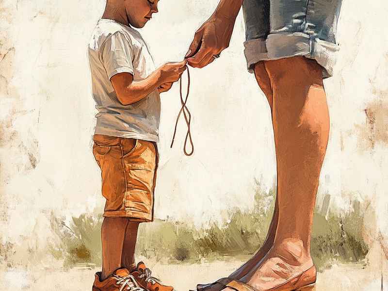 关于幼儿系鞋带的故事，关于幼儿系鞋带的故事有哪些
