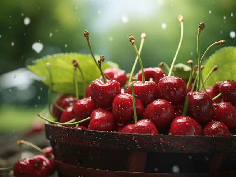 关于樱桃的文字、关于樱桃的文字图片 关于樱桃的文字、关于樱桃的文字图片