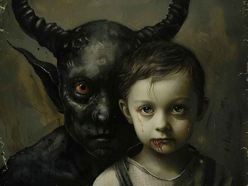 恐怖的儿童画；恐怖的儿童画动画片