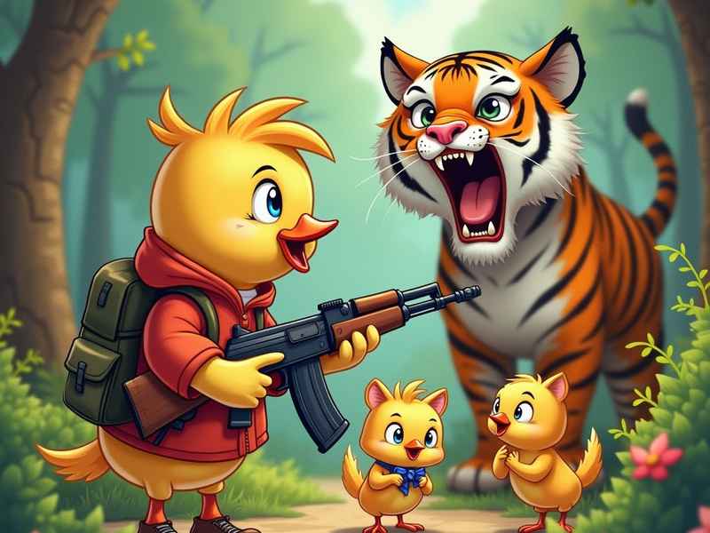 关于枪的幼儿故事 关于枪的幼儿故事简短