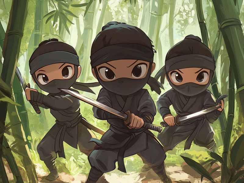 幻影忍者儿童故事 幻影忍者动画片儿童