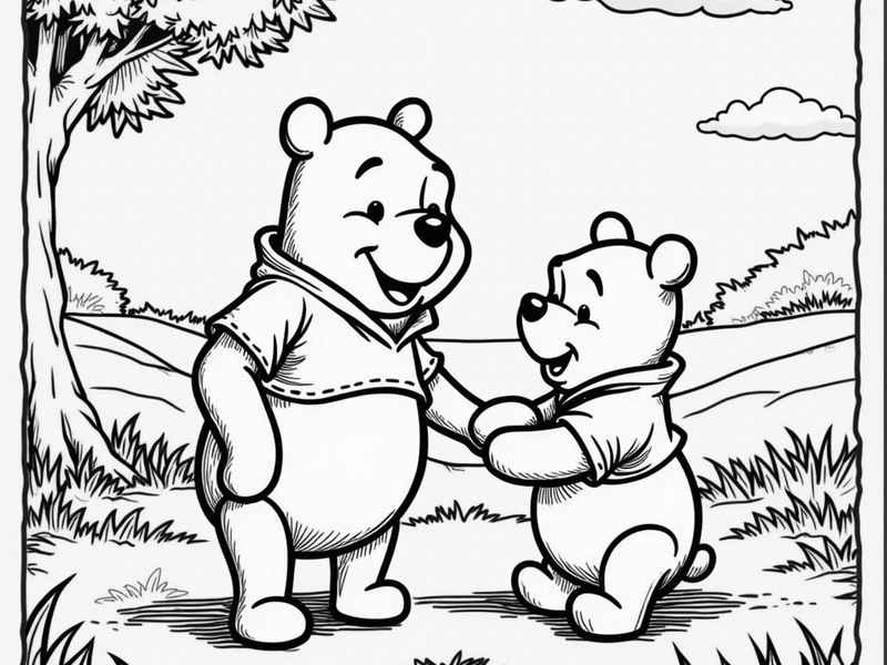 故事涂色画打印 幼儿园涂色画有故事情节的,可打印的