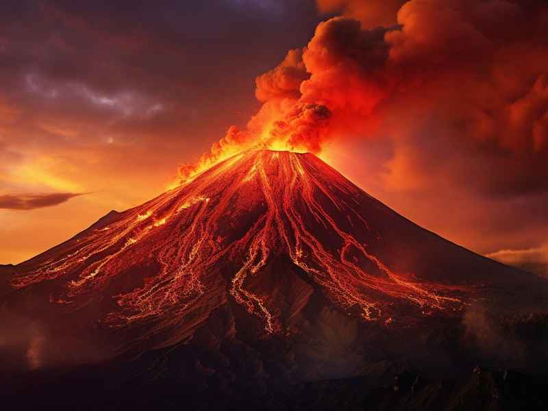 火山爆发小故事、火山爆发小故事简短