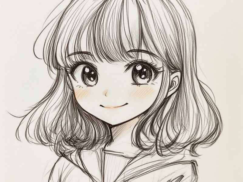 简笔漫画人物简单好看，简笔漫画人物简单好看上色