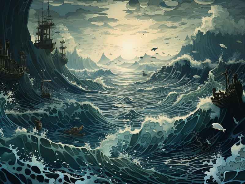 关于海洋的故事和传说 - 关于海洋的故事和传说英语