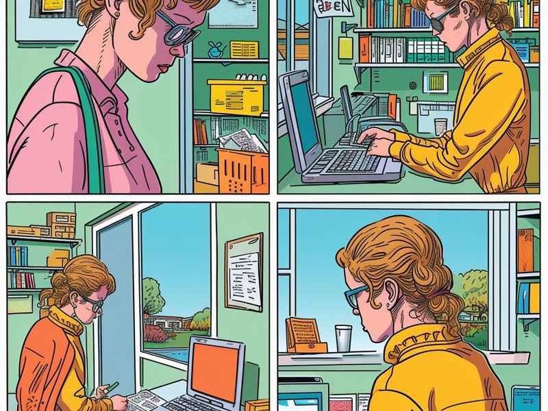 关于诚信故事的四格连环画，关于诚信故事的四格连环画作品