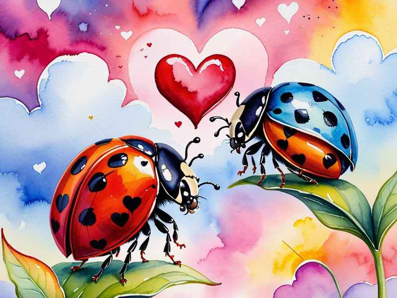 瓢虫童话故事、瓢虫历险记绘本故事图片